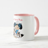 Mug Mondes plus grande BUNNY MOM - Rabbit Secourt Fost (Devant droit)