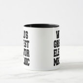 Mug Mondes plus grands ascenseur mécanique (Centre)