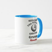 Mug Mondes plus grands groupes Ajouter votre nom Grand (Devant droit)