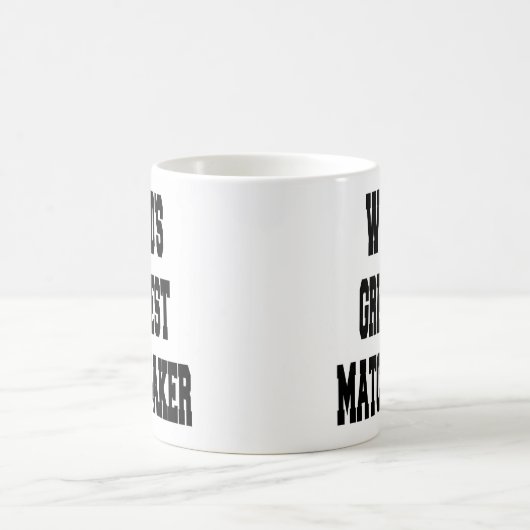 Mug Mondes plus grands Matchmaker (Centre)