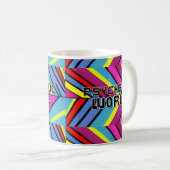 Mug Mondes psychédéliques (Devant droit)