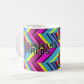 Mug Mondes psychédéliques (Devant gauche)