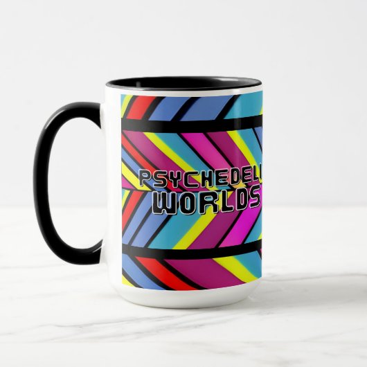 Mug Mondes psychédéliques (Gauche)