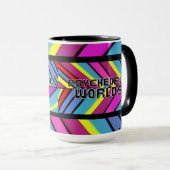 Mug Mondes psychédéliques (Devant droit)