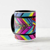 Mug Mondes psychédéliques (Devant gauche)