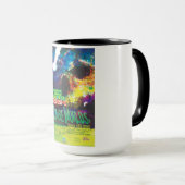 Mug Mondes Zombie Galaxie d'Halloween (Devant droit)