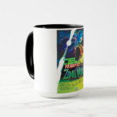 Mug Mondes Zombie Galaxie d'Halloween (Devant gauche)