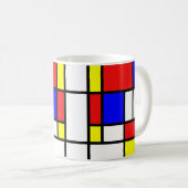 Mug Mondrian a inspiré (Devant droit)