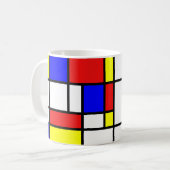 Mug Mondrian a inspiré (Devant gauche)