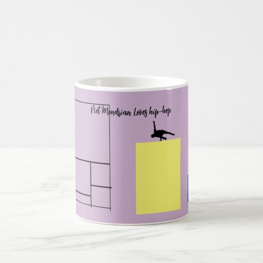Mug Mondrian aime danser (Centre)