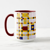 Mug Mondrian - Broadway Boogie Woogie (Gauche)