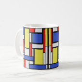 Mug Mondrian de Stijl (Devant gauche)
