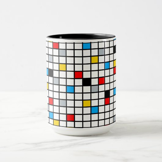 Mug Mondrian Mania Retro (Centre)
