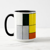 Mug Mondrian - No VI, Composition No II, (Gauche)