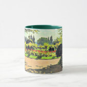 Mug Monet - Adolphe Monet Lecture dans le jardin (Centre)