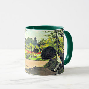 Mug Monet - Adolphe Monet Lecture dans le jardin