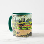 Mug Monet - Adolphe Monet Lecture dans le jardin (Devant gauche)