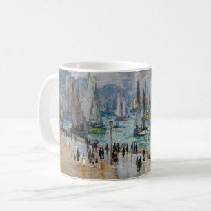 Mug Monet - Bateaux de pêche quittant le port, Le Havr