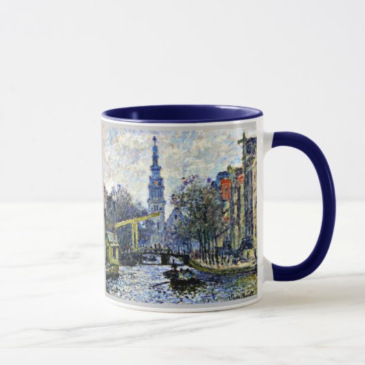 Mug Monet : Canal à Amsterdam (Droite)