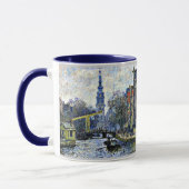 Mug Monet: Canal in Amsterdam (Gauche)