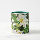 Mug Monet - Clematis blanc, célèbre peinture florale (Centre)