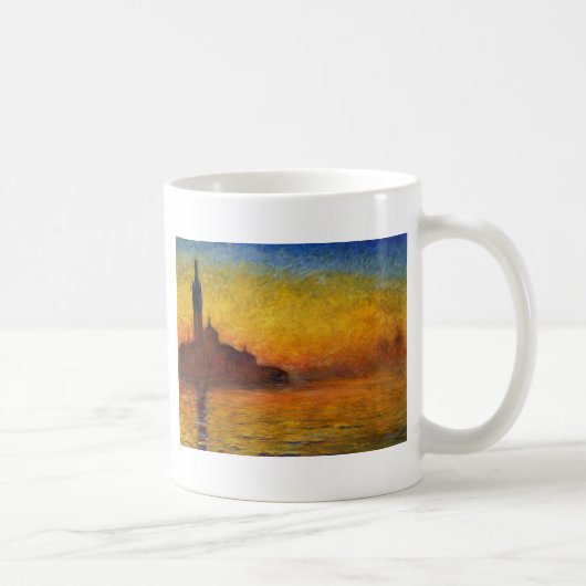 Mug Monet Coucher de soleil Venise Coloré Impressionni (Droite)