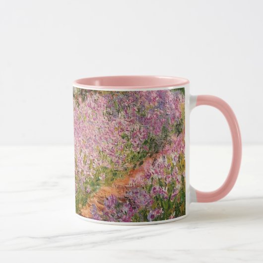 Mug Monet - Iris dans le jardin de Monet (Droite)
