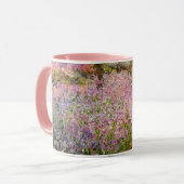 Mug Monet - Iris dans le jardin de Monet (Devant gauche)