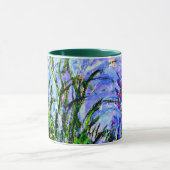Mug Monet - Irises, célèbre peinture impressionniste (Centre)