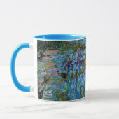Mug Monet - Irises et nymphes (Gauche)