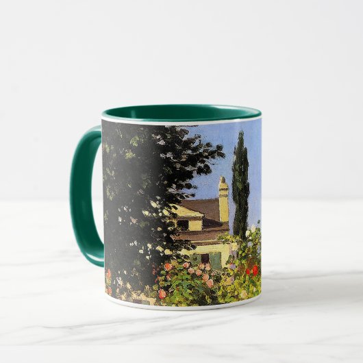 Mug Monet - Jardin en fleurs (Devant gauche)