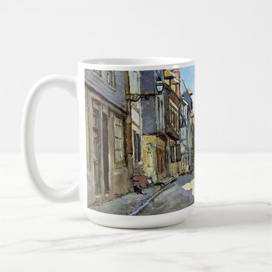 Mug Monet - La Rue Bavolle à Honfleur (Gauche)