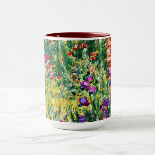 Mug Monet - Le jardin d'Iris à Giverny (Centre)