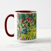 Mug Monet - Le jardin d'Iris à Giverny (Gauche)