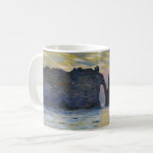 Mug Monet - Le Manneport, Falaise à Etretat, coucher d (Devant gauche)