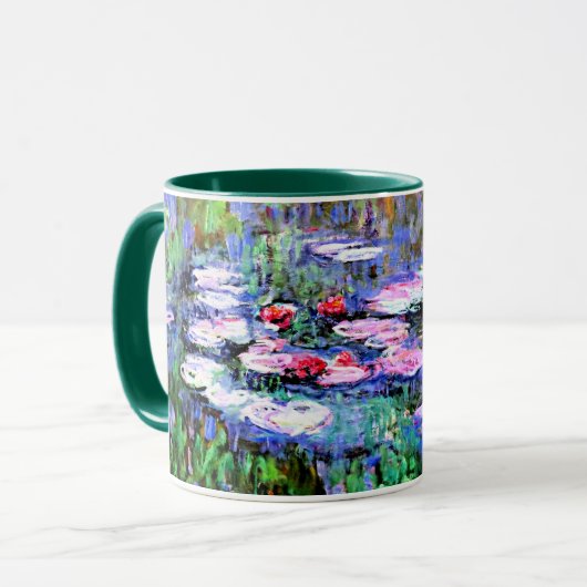 Mug Monet - Los Nenufares (nénuphars) (Devant gauche)