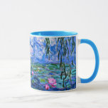 Mug Monet : Lys d'eau 1919<br><div class="desc">Claude Monet : Water Lilies Red, 1919, Impressionnisme artwork coffee mug.</div>