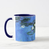 Mug Monet - Lys d'eau, Indigo bleu, (Gauche)