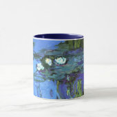 Mug Monet - Lys d'eau, Indigo bleu, (Centre)