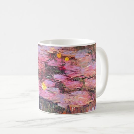 Mug Monet - Lys D'Eau, Rose, (Devant droit)