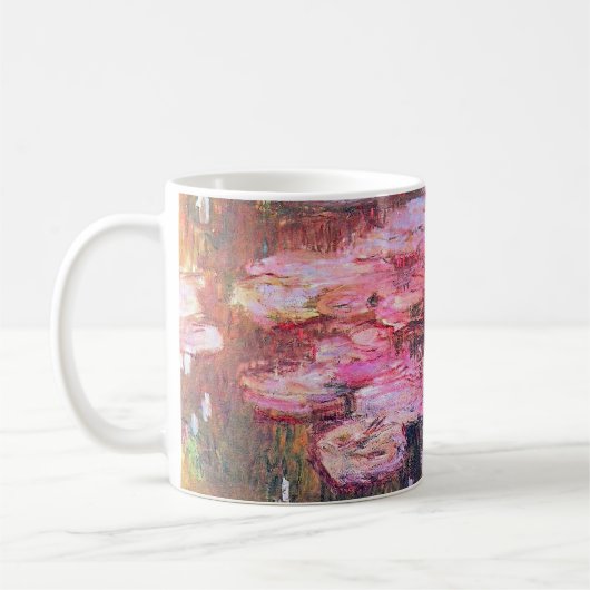 Mug Monet - Lys D'Eau, Rose, (Gauche)