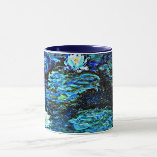 Mug Monet - Nappes d'eau, Bleu (Centre)