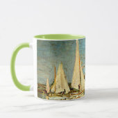 Mug Monet, Regattas à Argenteuil (Gauche)