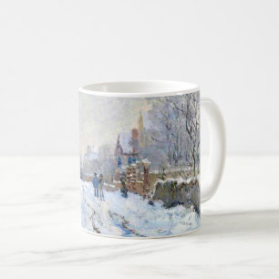 Mug Monet - Scène de neige à Argenteuil