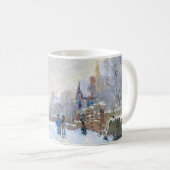 Mug Monet - Snow Scene at Argenteuil (Devant droit)