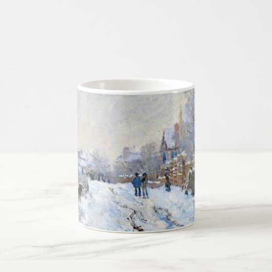 Mug Monet - Snow Scene at Argenteuil (Centre)