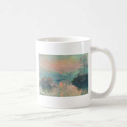 Mug Monet Sunset Seine Beaux-Art Impressionnisme (Droite)