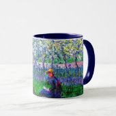 Mug Monet - Un verger au printemps, (Devant droit)