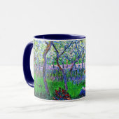 Mug Monet - Un verger au printemps, (Devant gauche)