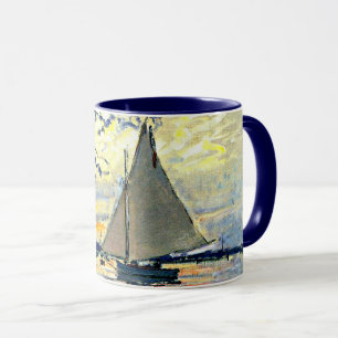Mug Monet - Voilier au Petit-Gennevilliers